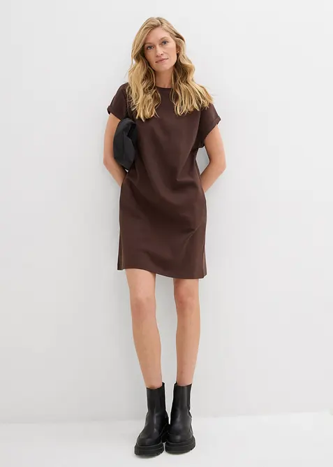 Shirtkleid aus fester Interlock-Qualit&auml;t, bonprix