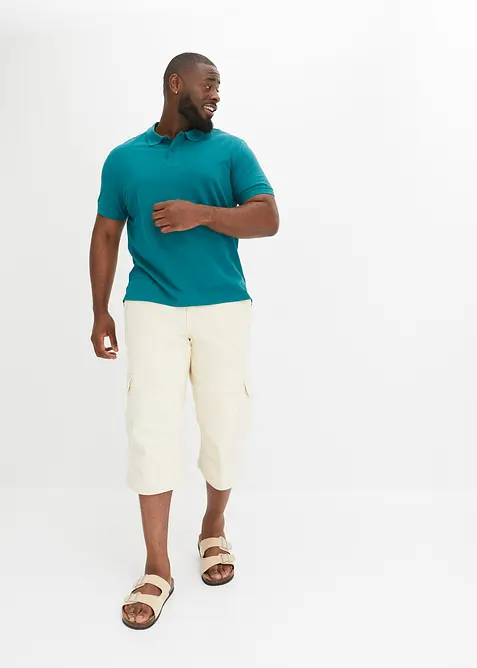 Piqu&eacute;-Poloshirt aus reiner Bio-Baumwolle, bonprix