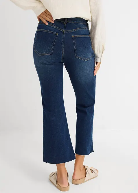 Bootcut-Jeans High Waist, cropped, bonprix
