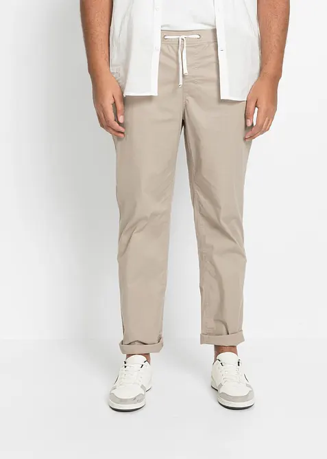 Pantalon jogger droit et extensible, regular, bonprix