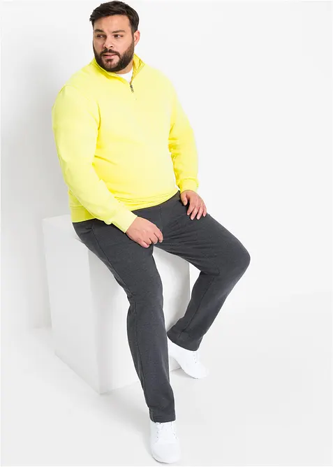 Pantalon de jogging &agrave; jambes droites, int&eacute;rieur gratt&eacute; doux, bonprix