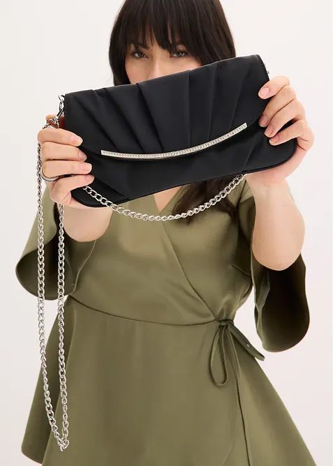 Clutch mit Strassverzierung, bonprix
