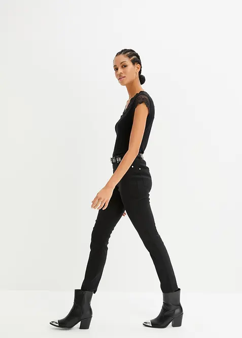 T-shirt doux en viscose extensible, bonprix