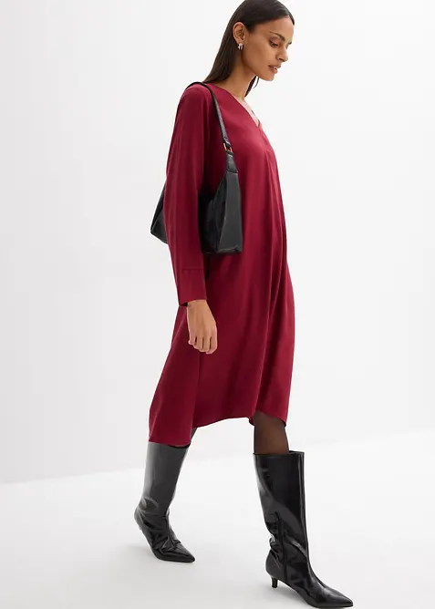 Twill-Kleid aus flie&szlig;endem Lyocell, bonprix