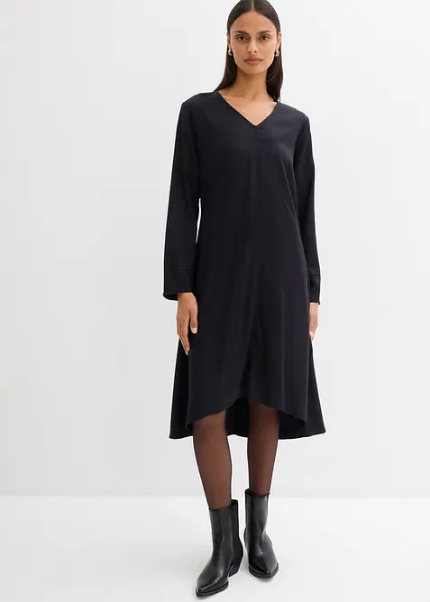 Twill-Kleid aus flie&szlig;endem Lyocell, bonprix