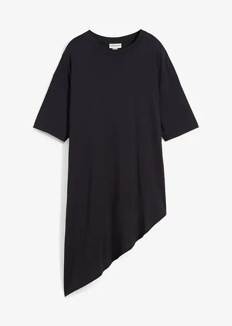 T-shirt doux en modal m&eacute;lang&eacute;, bonprix