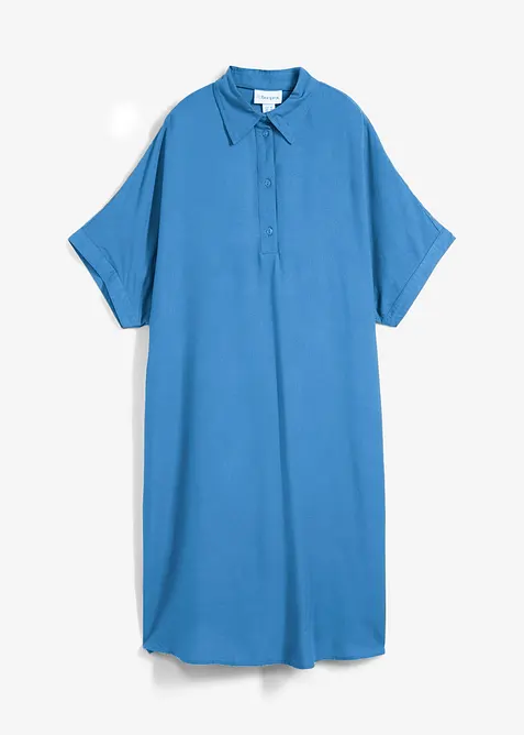 Blusenkleid aus feiner Viskose, bonprix