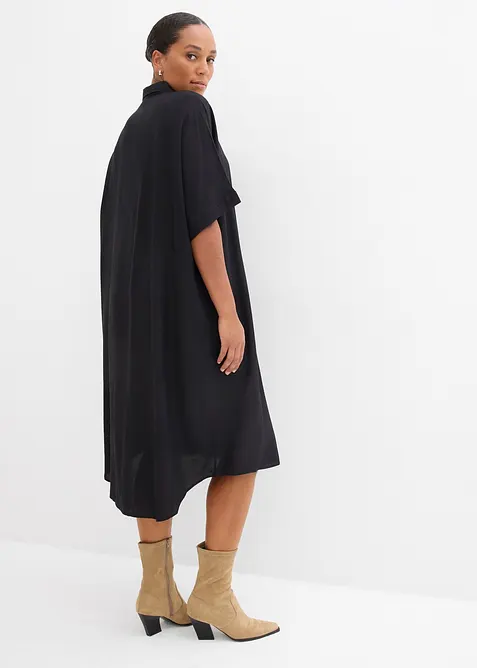 Robe-chemise fluide en viscose fine, bonprix