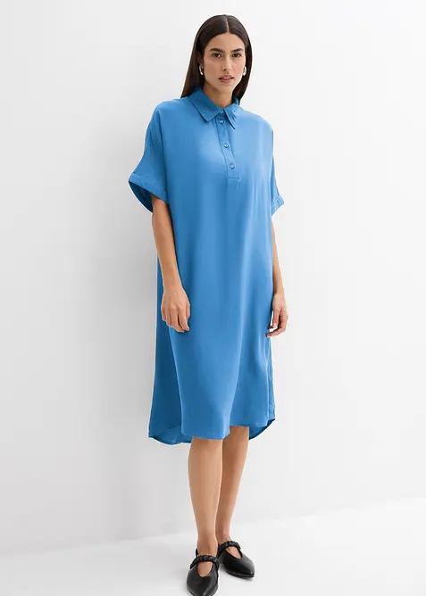 Blusenkleid aus feiner Viskose, bonprix