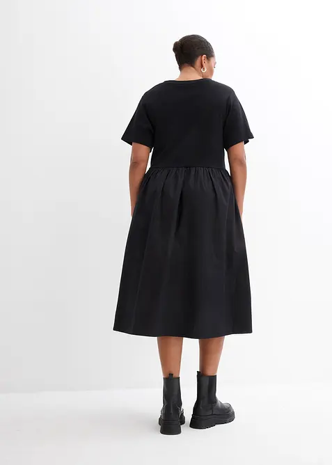 Midikleid aus reiner Baumwolle, bonprix