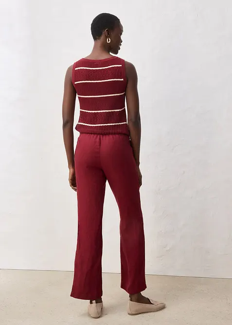 Schlupfhose  aus reinem Leinen, bonprix