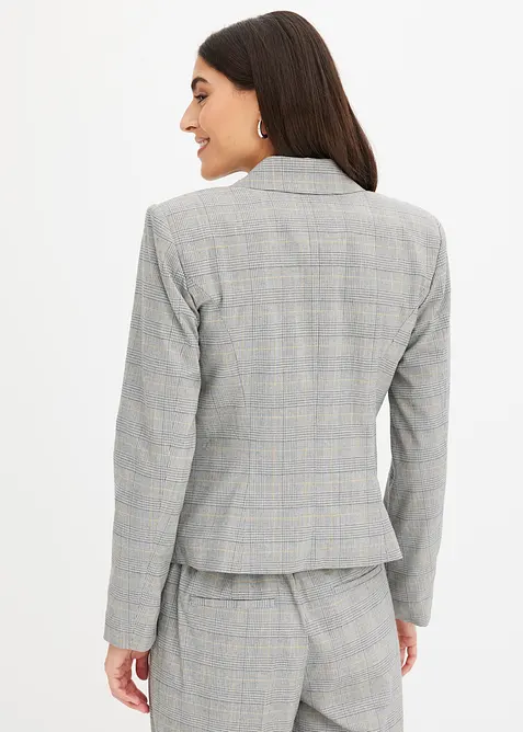 Blazer &agrave; carreaux &eacute;cossais, bonprix