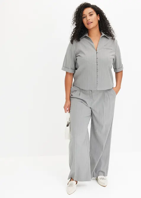 Nadelstreifen Marlenehose, bonprix