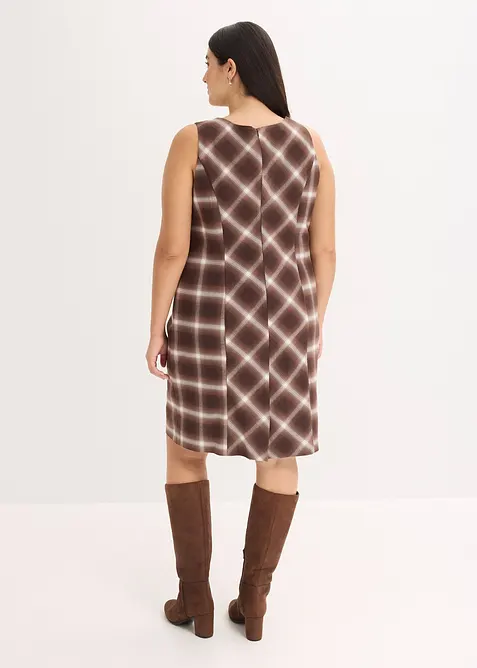 Robe &agrave; carreaux, bonprix