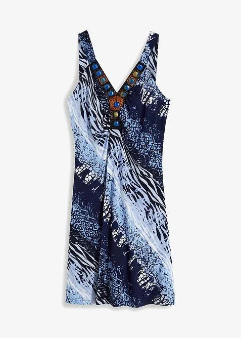 Robe trap&egrave;ze en jersey, bonprix