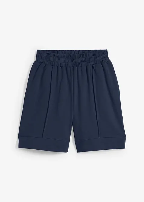 Short sweat en coton m&eacute;lang&eacute;, bonprix