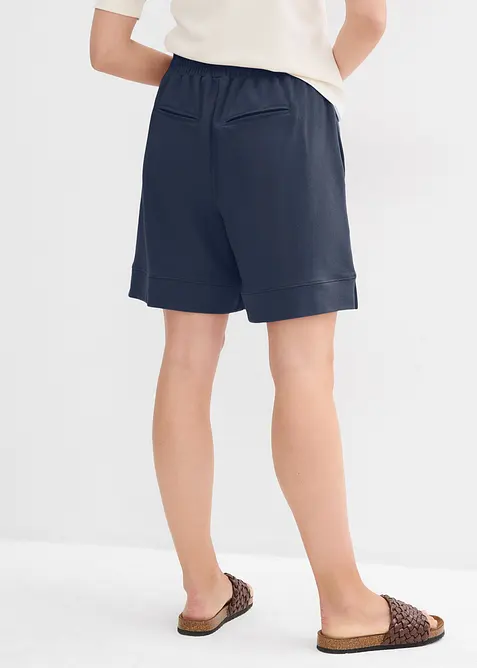 Short sweat en coton m&eacute;lang&eacute;, bonprix