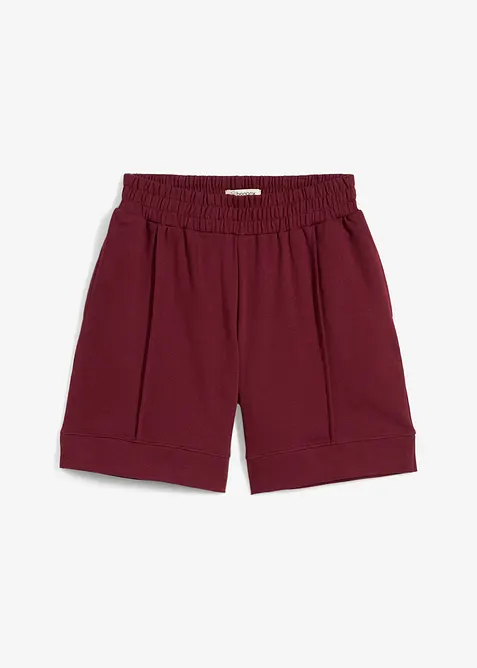 Short en molleton de coton m&eacute;lang&eacute;, bonprix