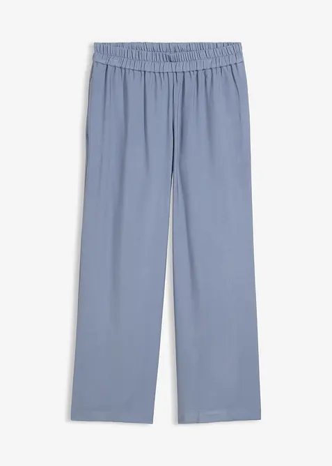 Jupe-culotte douce en viscose m&eacute;lang&eacute;e, bonprix