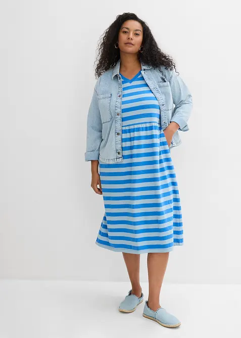 Robe en jersey coton, bonprix