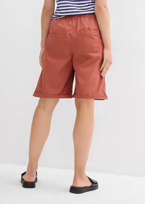 Papertouch-Bermuda aus Baumwoll-Mix, bonprix