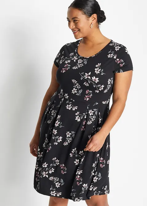 Jerseykleid aus Viskose-Mix, bonprix