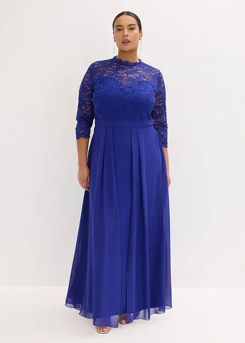 Maxikleid mit Spitze, bonprix