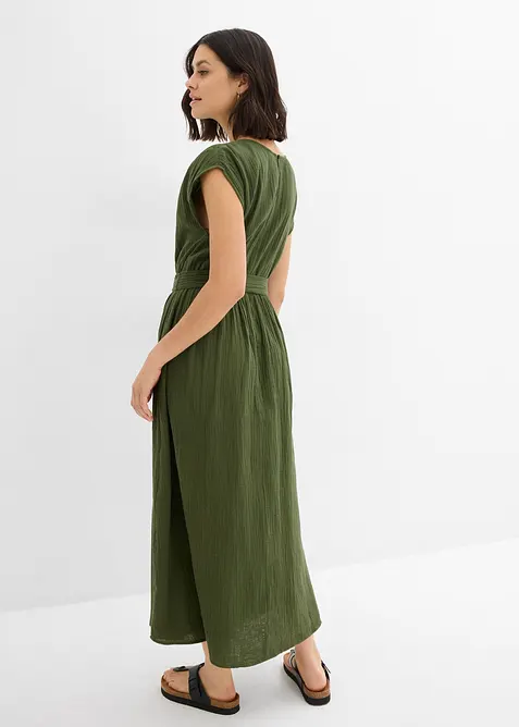 Midikleid aus reiner Baumwolle, bonprix