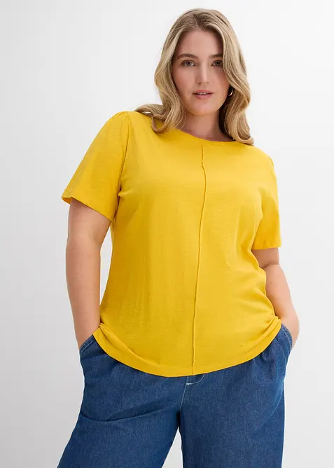 T-Shirt aus reiner Baumwolle, bonprix