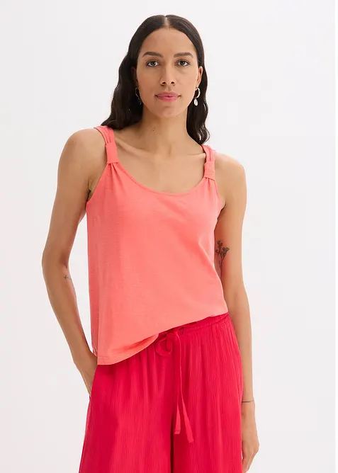 Tanktop aus reiner Bio-Baumwolle, bonprix