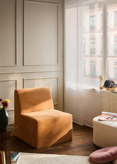 Schiebegardine aus leichtem Voile (1er Pack), bonprix