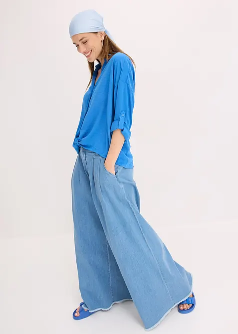 Bluse aus leichtem Cr&ecirc;pe, bonprix