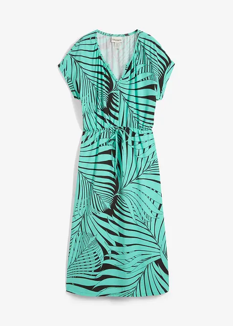 Jerseykleid aus flie&szlig;endem Viskose-Mix, bonprix