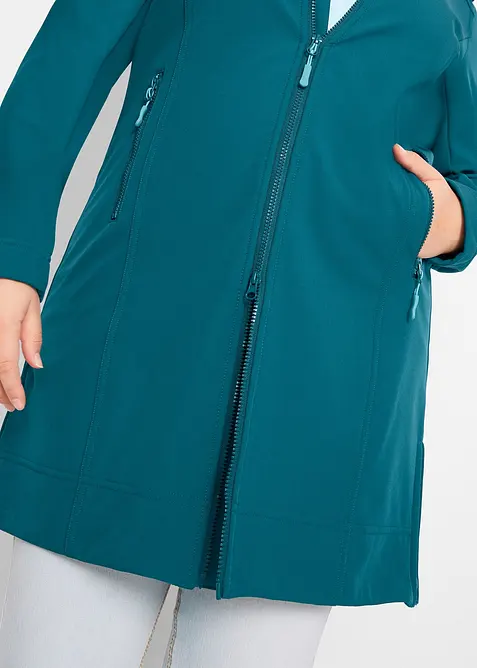 Manteau softshell d&eacute;perlant, bonprix