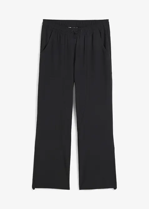 Pantalon &agrave; fronces, s&eacute;chage rapide, bonprix