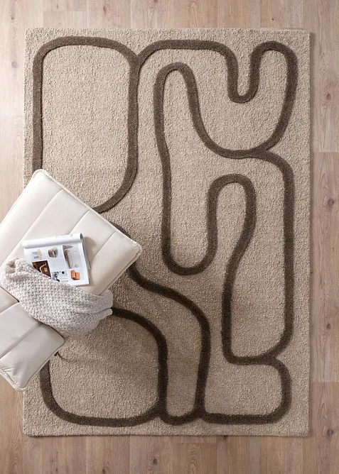 Tapis kilim &agrave; motif moderne, bonprix