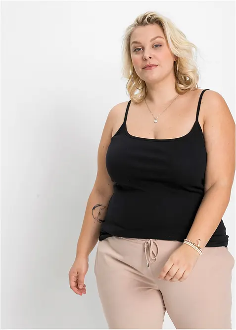 Spaghettitr&auml;ger-Top (2er Pack), bonprix