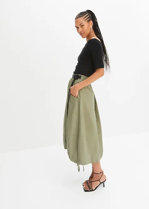 Carmenshirt in Viskose-Mix, bonprix