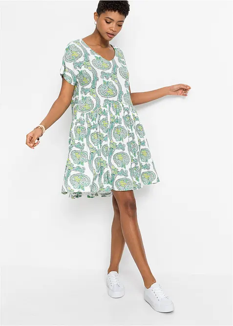 Robe fluide en jersey viscose, bonprix