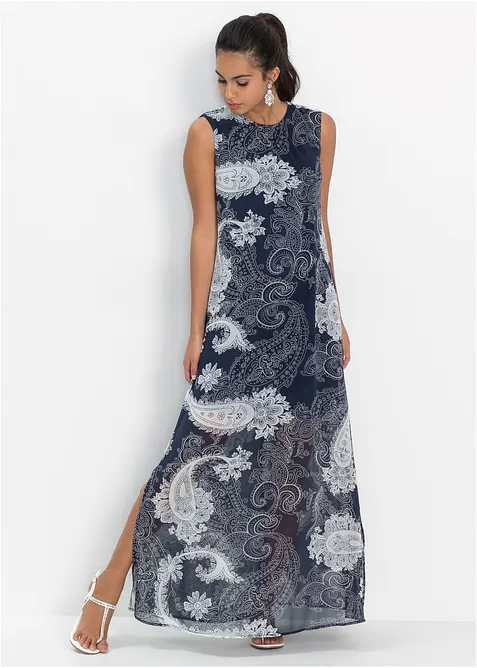 Langes Chiffonkleid, bonprix