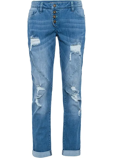 Jean boyfriend taille mi-haute, bonprix