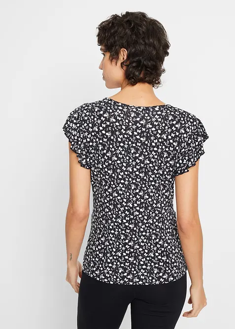 Blouse en jersey viscose extensible, bonprix