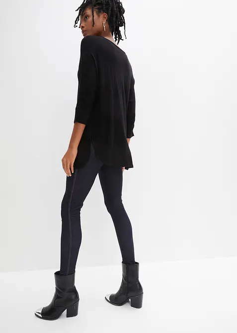 Feinstrickpullover mit 3/4 Arm, bonprix