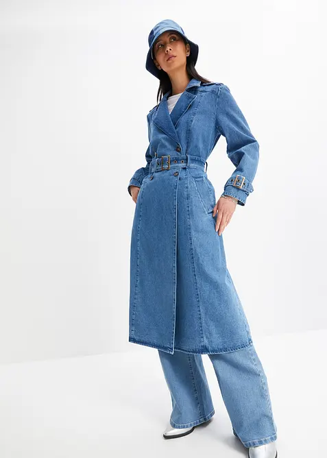 Denim Trenchcoat, bonprix