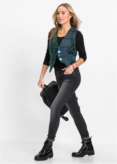 Langarmshirt aus reiner Baumwolle, bonprix