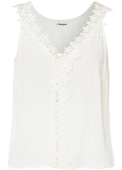 Top fluide en cr&eacute;pon textur&eacute;, bonprix