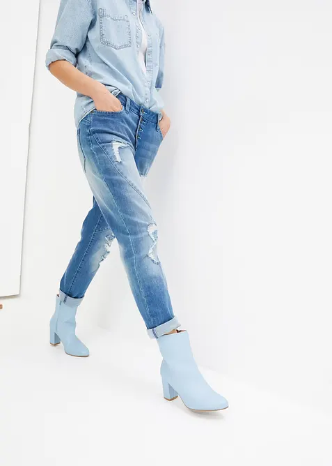 Jean boyfriend taille mi-haute, bonprix