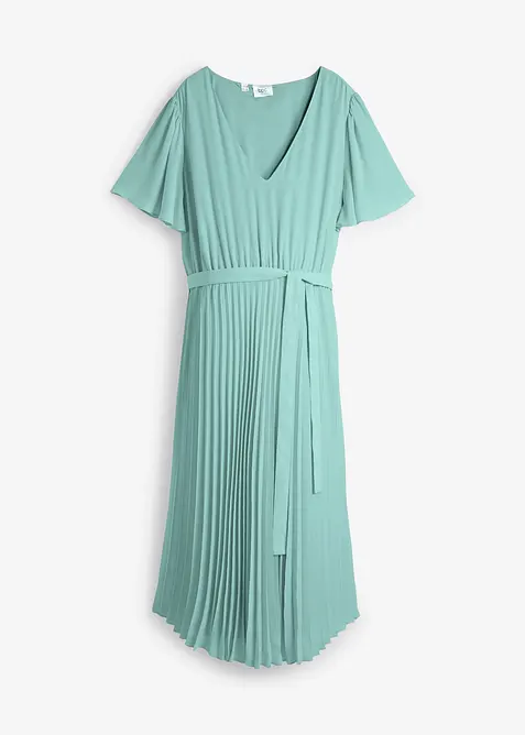 Robe de grossesse avec jupe pliss&eacute;e, bonprix