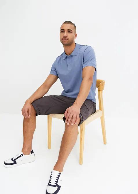 Cargo-Bermuda aus reiner Baumwolle in Regular Fit, bonprix