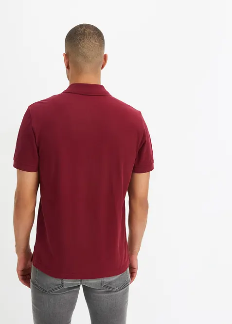 Polo en maille piqu&eacute;e 100% coton, bonprix